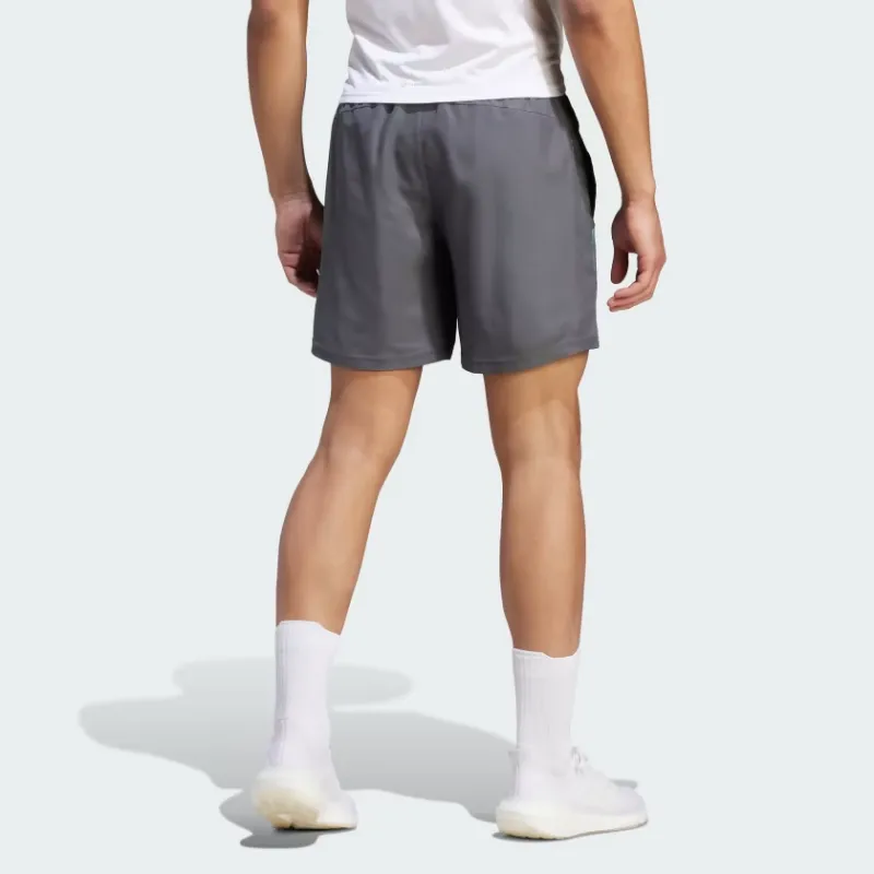 Adidas Marathon 20 Sports Shorts Men Gray-2