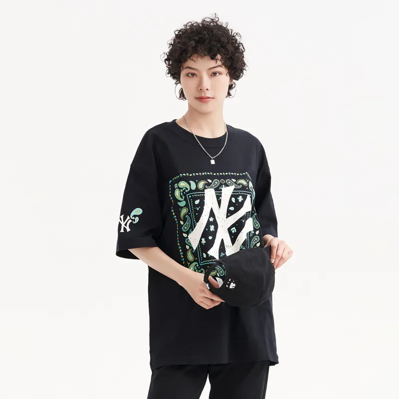 MLB SS23 Set-in Sleeve T-Shirt Unisex Black-3