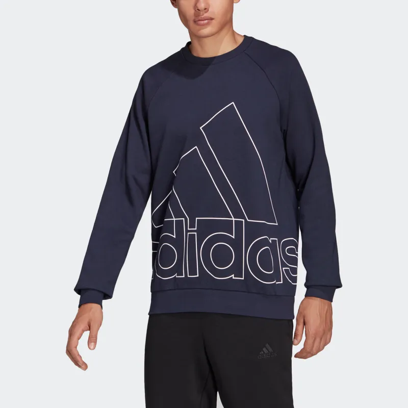 Adidas Sweatshirts Men Navy Blue-1