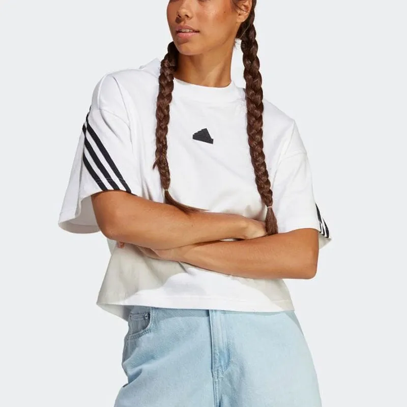 Adidas Crop Tops Women's White-1