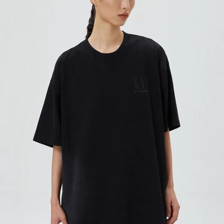 Attempt X GAP X ATTEMPT T Shirts Unisex Black-3