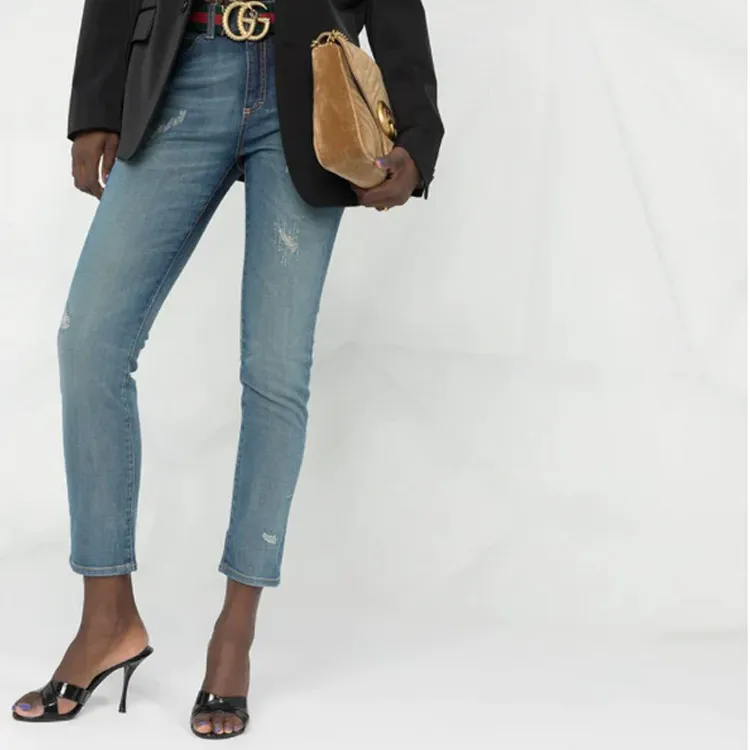 GUCCI Jeans Women's Blue-2