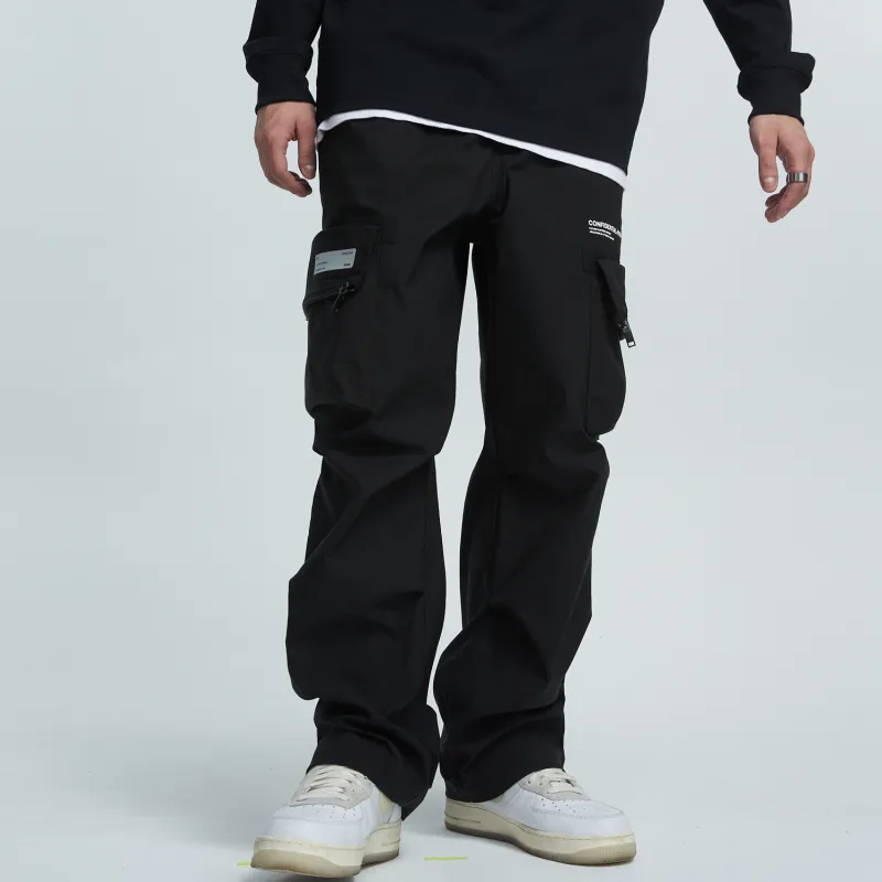 FPA Casual Pants Unisex Black-3