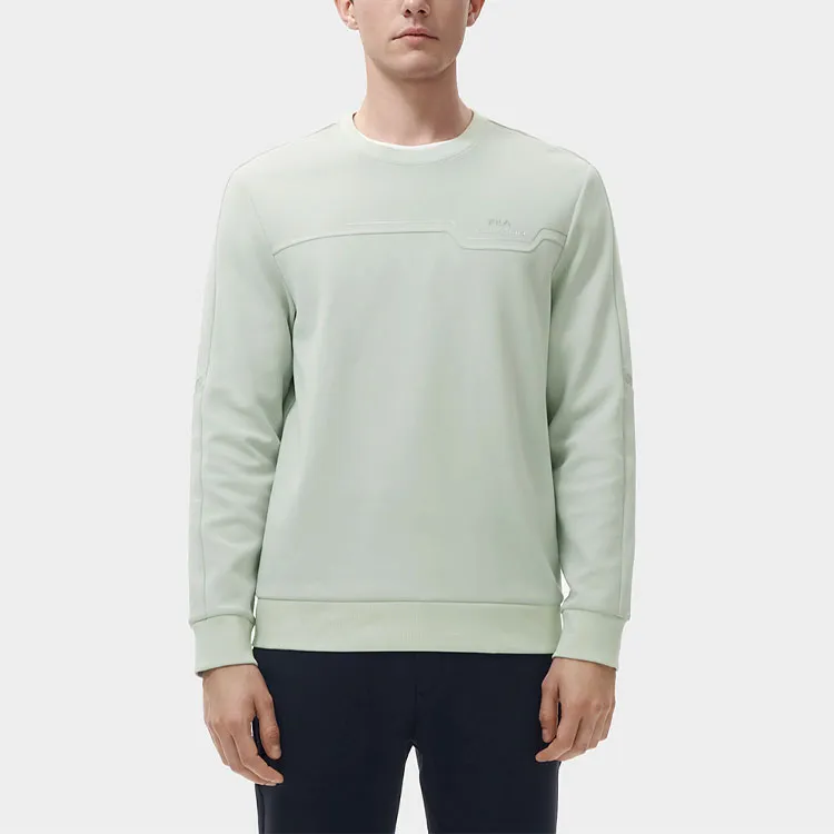 FILA Sweatshirts Men Willow Green-2
