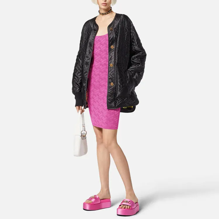 FANSIZHE VERSACE SS23 Sleeveless Dress Women's Pink-1
