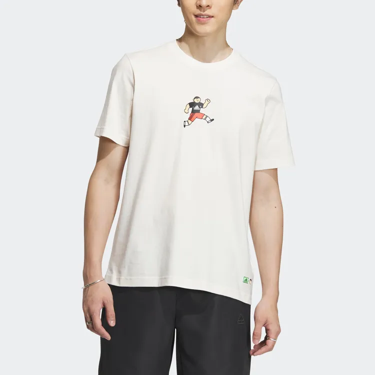 Adidas x SEEBIN T Shirt Men's Pink White-1