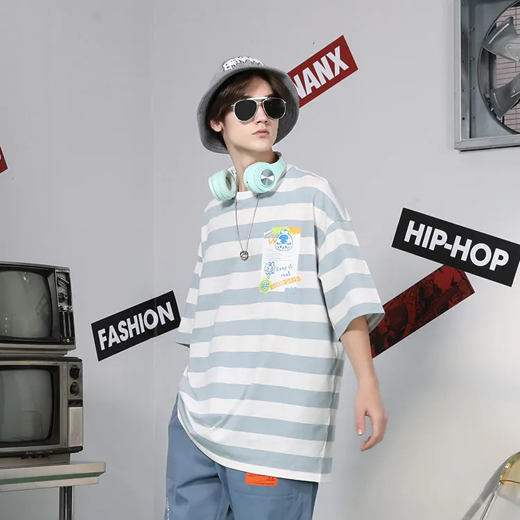 GENANX Straight Elbow Length Sleeved T Shirt Unisex-4