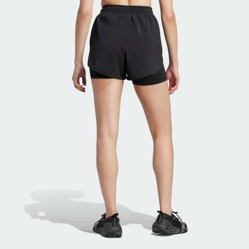 Adidas Free Shipping With AdiClub Adidas By Stella McCartney TruePurpose 2 in 1 Training Shorts-2