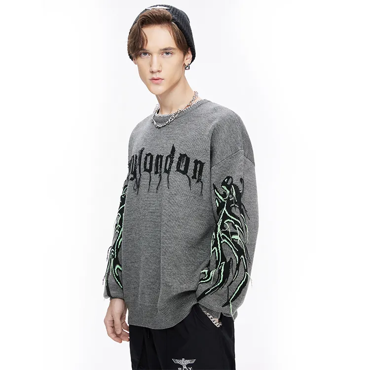 Boy London Sweaters Unisex Gray-7