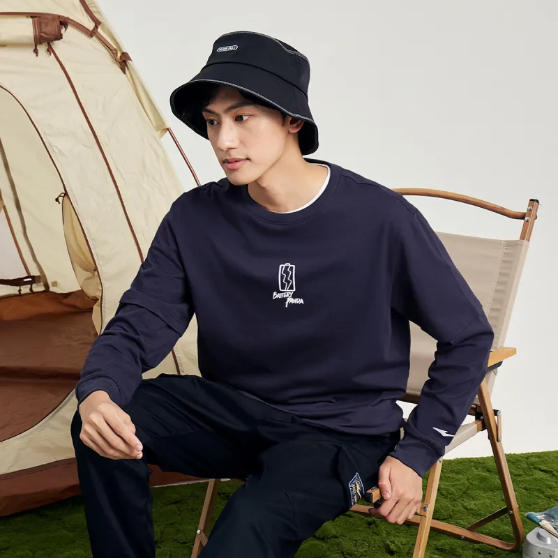 Erke Sweatshirt Men's Dusty Purple-3
