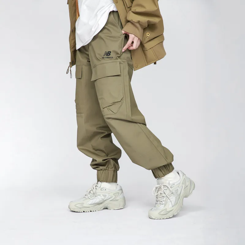 New Balance Knitted Sweatpants Women's Olive-3