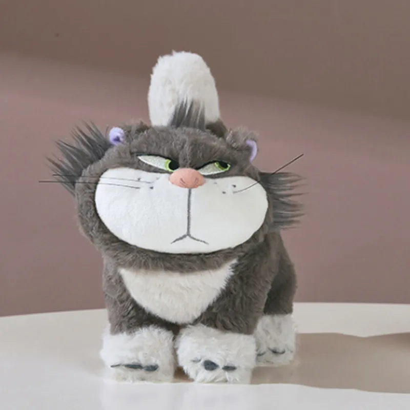 Disney CAT DAY Lucifer Cat Dolls Plush Pendant 15cm Height 19cm Length-1