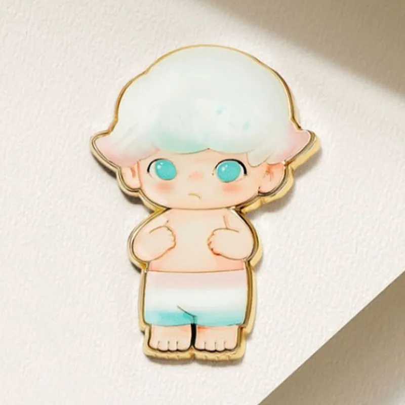 POP MART DIMOO Classic Reproduction Collection Badge Brooch Blind Box Products Single Mystery Box/Full Box 12 Pcs-4