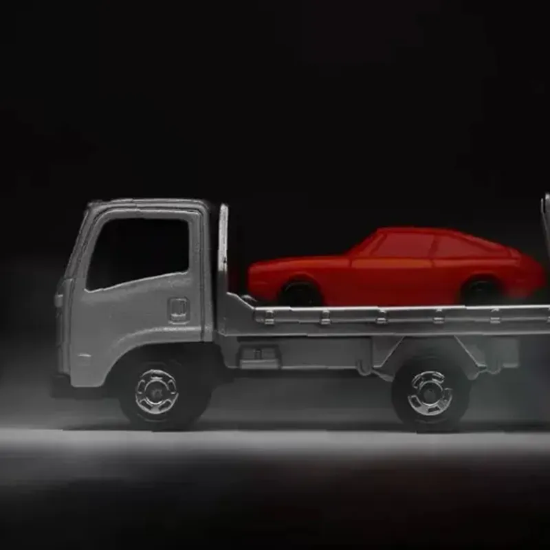 TAKARA TOMY Alloy Simulation Series Isuzu Vehicle Transport Truck Assembled Models-4