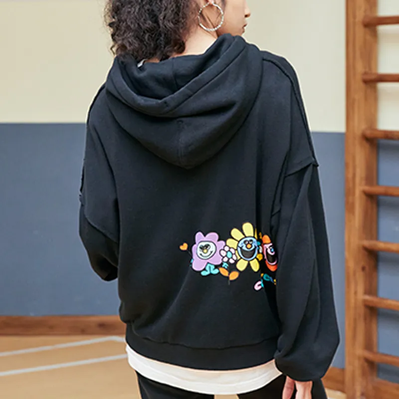 Converse Sweatshirts Women's Black-3
