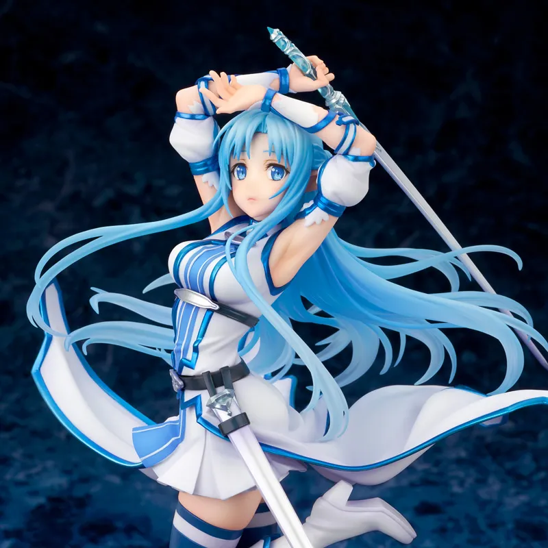 ALTER Asuna/Kikuchi Asuna Sword Art Online Yuuki Asuna Water Elf With Base 27cm Scale Figures-5