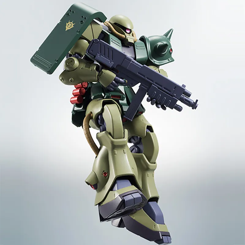 BANDAI ROBOT Soul MS-06FZ Zaku II Gundam 0080 ANIME Assembled Models 12.5cm-5