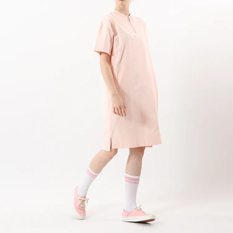 Champion Sweatshirt Style Dress Japan Version Light Pink-4