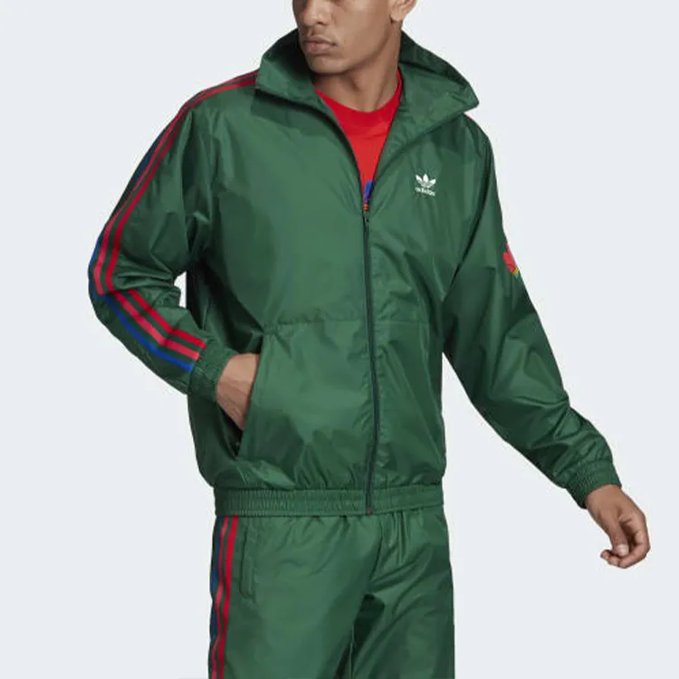 Adidas Originals 3D Trefoil Jacket Fall Men's Dark Green-2