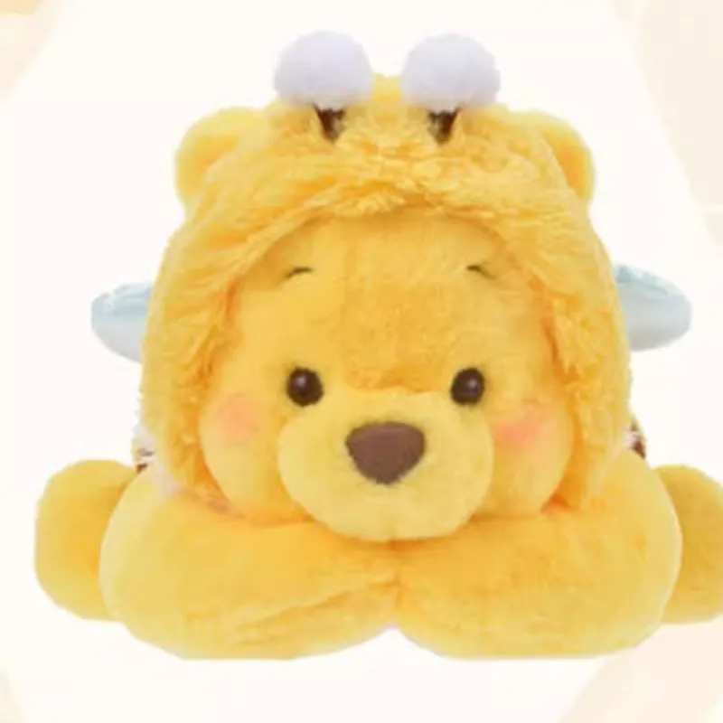Disney Winnie Squatting Tissue Box Dolls Plush Doll 20cm High-2