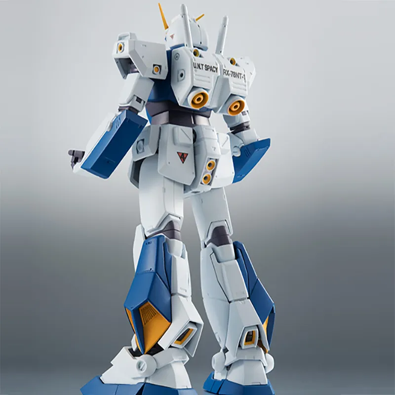 BANDAI ROBOT Soul ＜SIDE MS＞ Mobile Suit Gundam 00 80 Pocket War RX 78NT 1 Gundam NT 1 ANIME Assembled Models 12.5cm-4