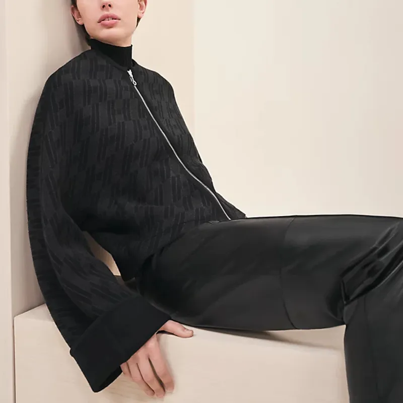 HERMES SS23 Jackets Coats Women's Black-3