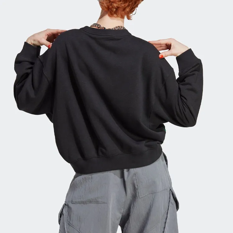 Adidas Originals Logo-embroidery Cotton Sweatshirt-2