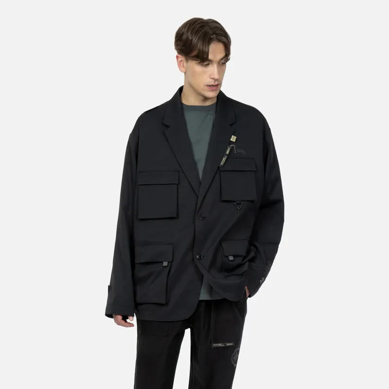 EVISU Business Suits Men Black-2