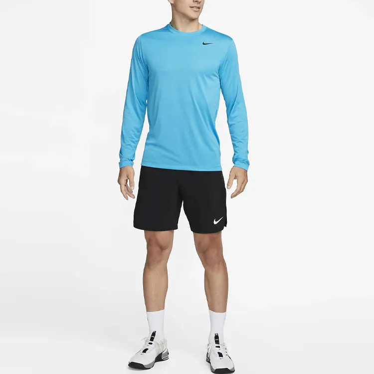 Nike T-Shirts Men Laser Blue-2