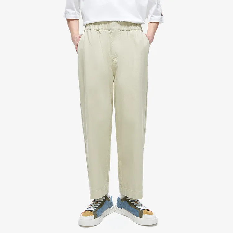 FILA FUSION TOKYO STUDIO Casual Pants Men Wheat-3