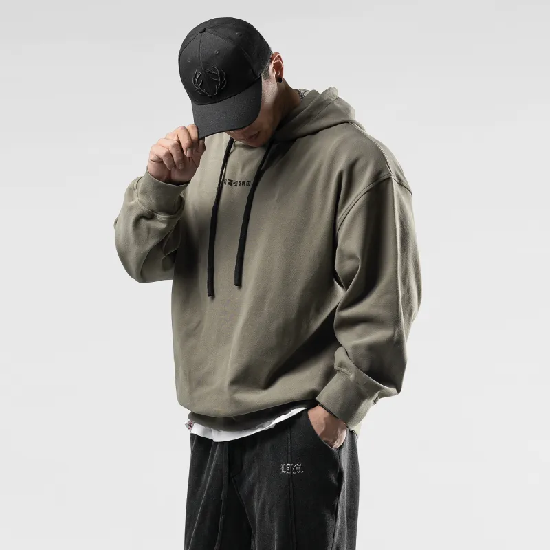LUJIAMEN Sweatshirts Men Brown-5