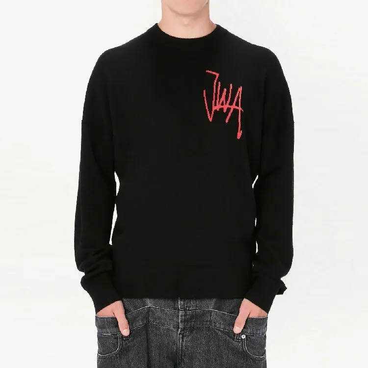 JW Anderson Logo Intarsia Knitted Jumper-2