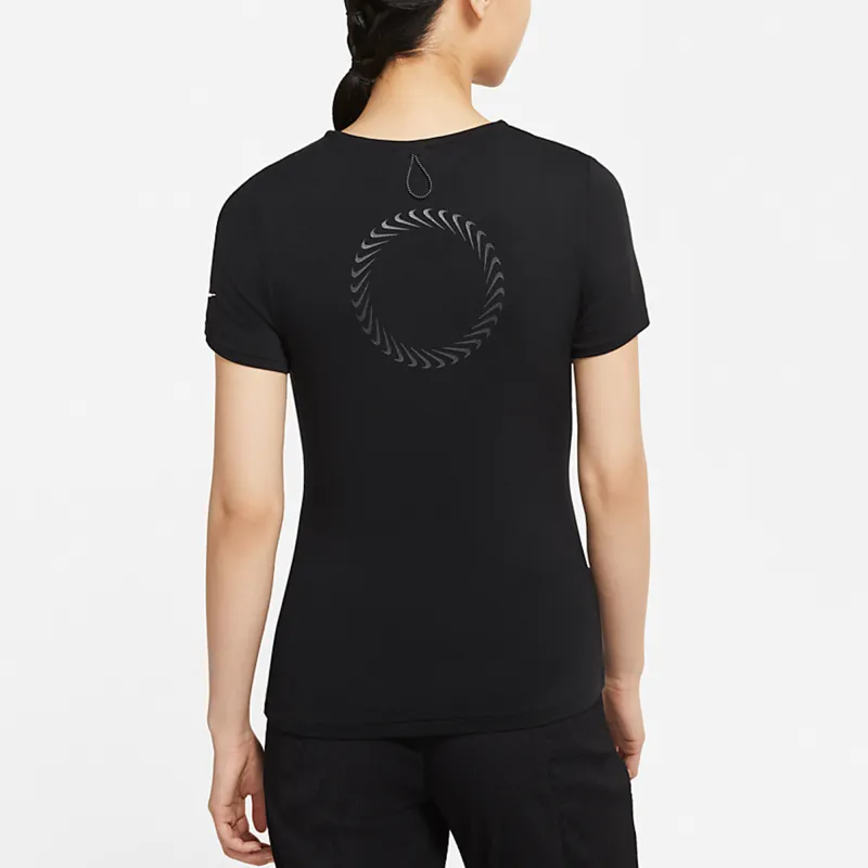 Nike Set in Sleeve T Shirt Women's Black-4