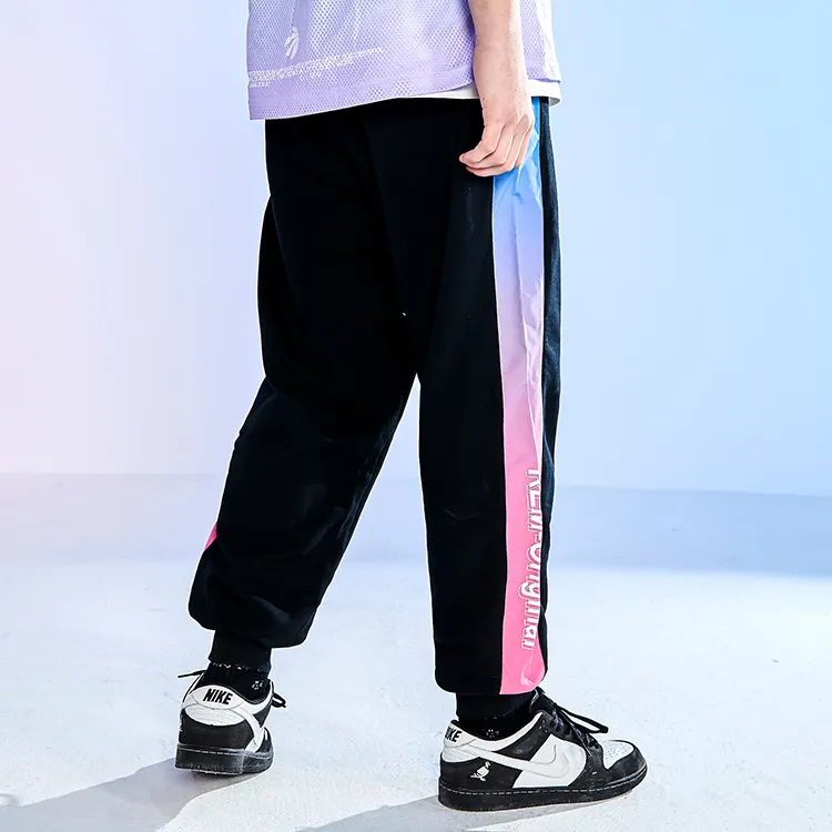 LAMLICKA Jogger Casual Pants Unisex Black-4