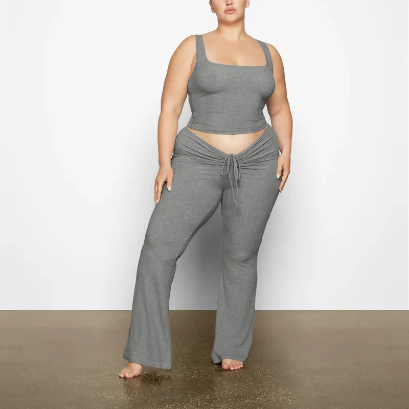 Skims Casual Pants Women's Gray-1