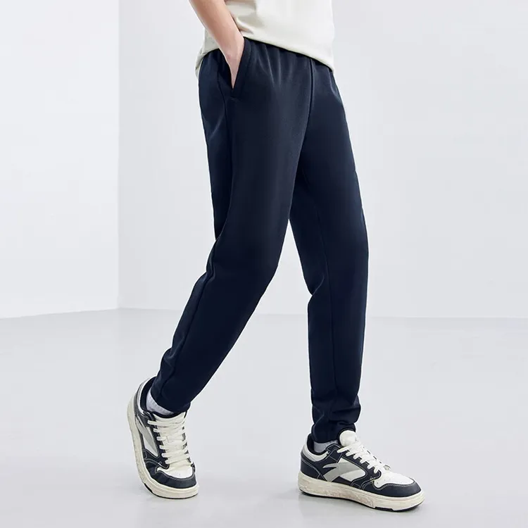 Anta Variety Training Collection Casual Pants Men's Basic Black-4