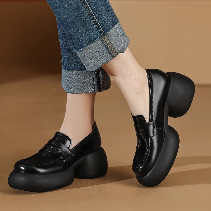 CAMEIDO Women's Casual Shoes Women's Black-4