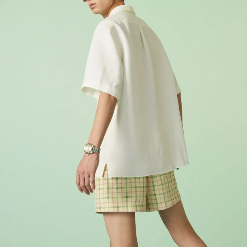 GUCCI Shirts Men White-3