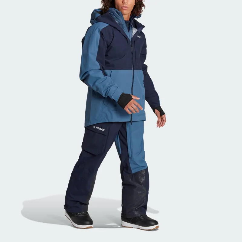 Adidas Free Shipping With AdiClub Terrex 3-Layer Post-Consumer Nylon Snow Pants-4