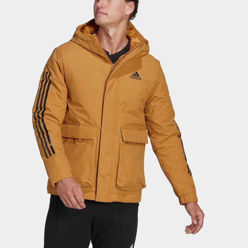 Adidas Puffer Jackets Men Yellow-1