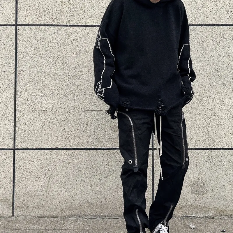 Askyurself Sweatshirt Unisex Black-4