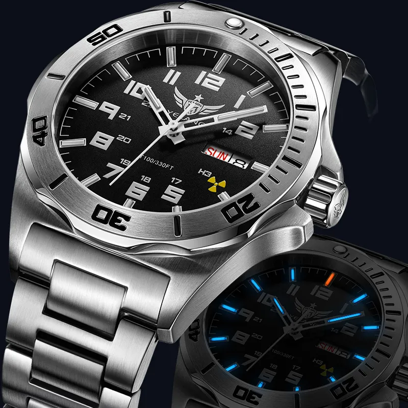 YELANG Automatic Mechanical Movement Watch Men's Watches Black Dial-1