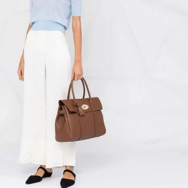 Mulberry Twist Lock Top Handle Bag-3