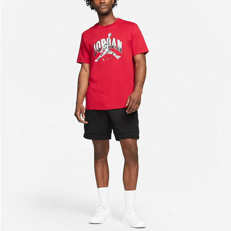 Jordan T Shirts Men Red-2