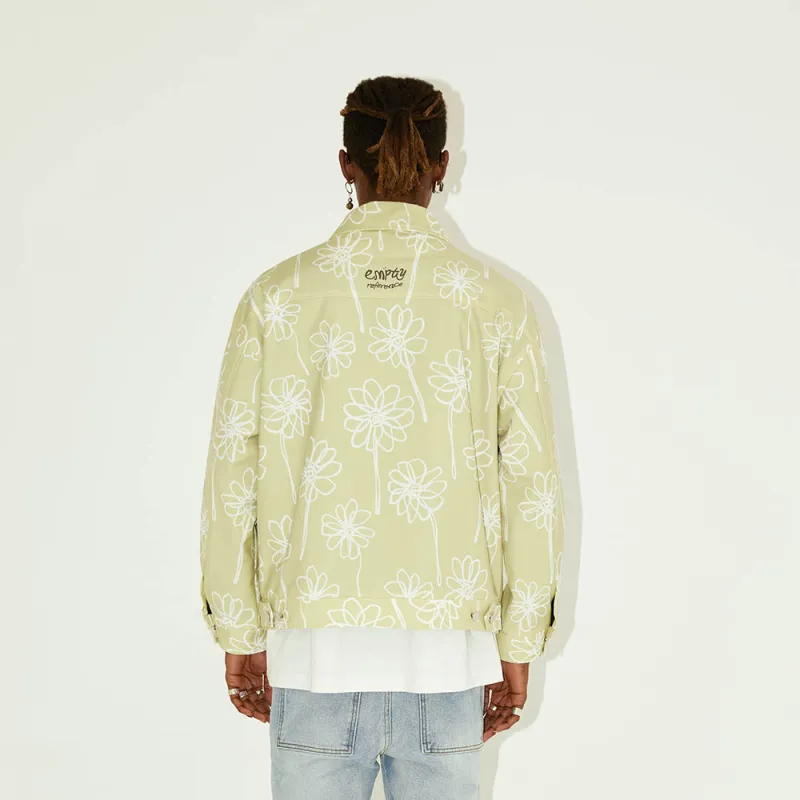 EMPTY REFERENCE Coat Unisex Light Green-2