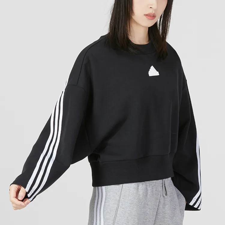 Adidas Sweatshirt Women's Black-4