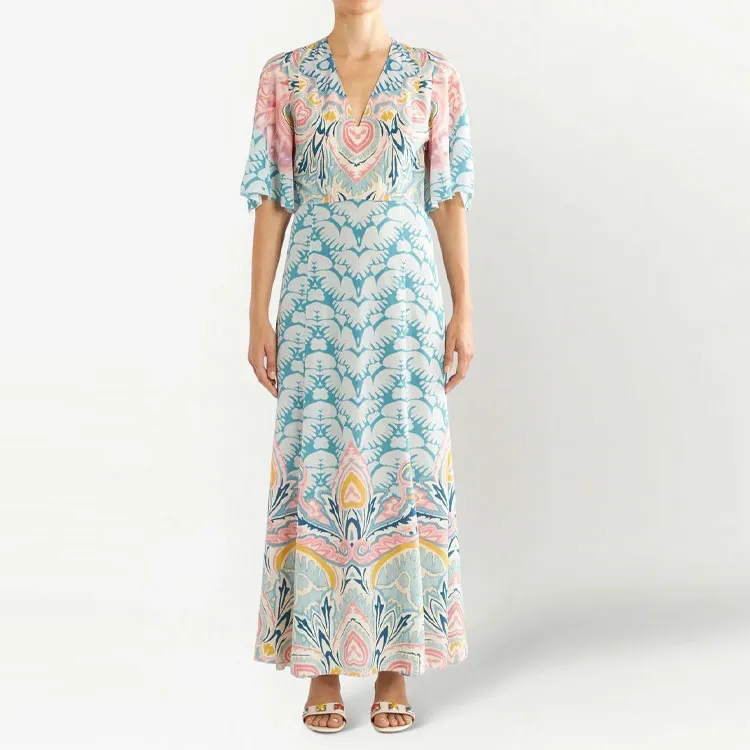 ETRO Paisley Pattern Maxi Dress-1