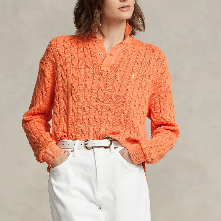 Polo Ralph Lauren Polo Shirts Women's Orange-3