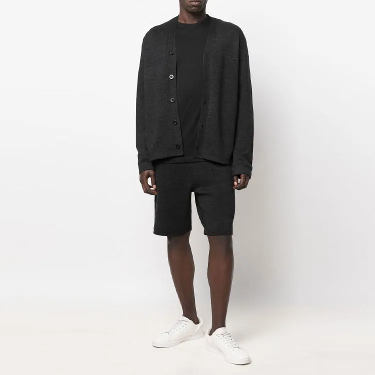THEORY Casual Shorts Men Black-1