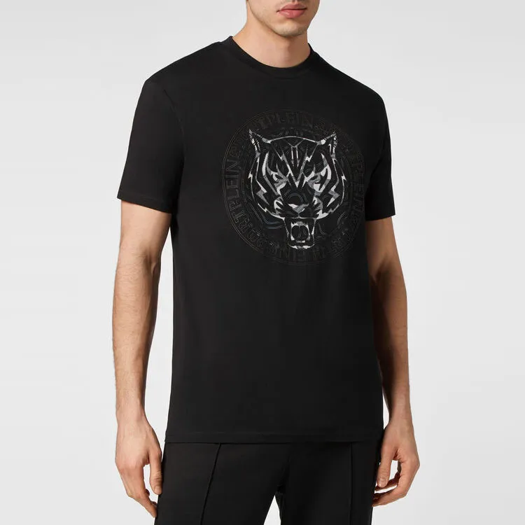 PLEIN SPORT Tiger print T shirt-3